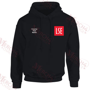 LSE embroidered Hooded top