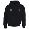 City Law embroidered Hooded top