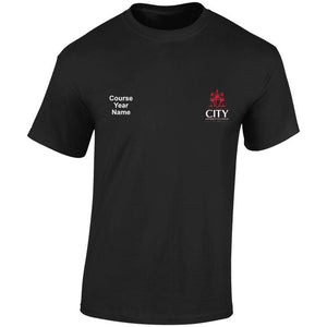 City embroidered T-shirts