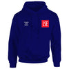 LSE Media embroidered Hooded top