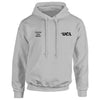 UCL embroidered Hooded top