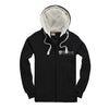 Premium Zipped Sherpa Fleece Hoodie, Birkbeck
