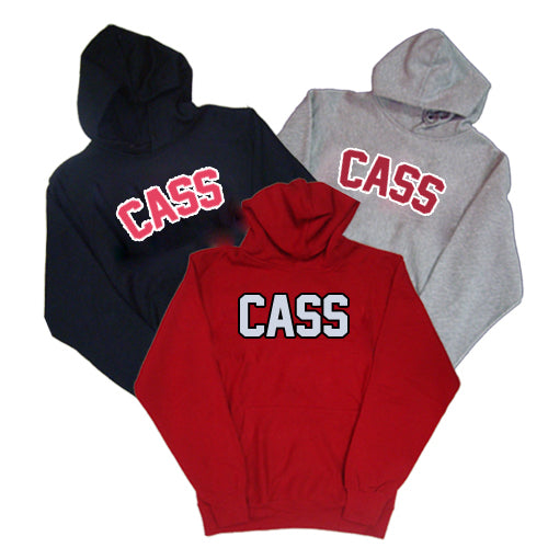 Cass Apparel Hooded top