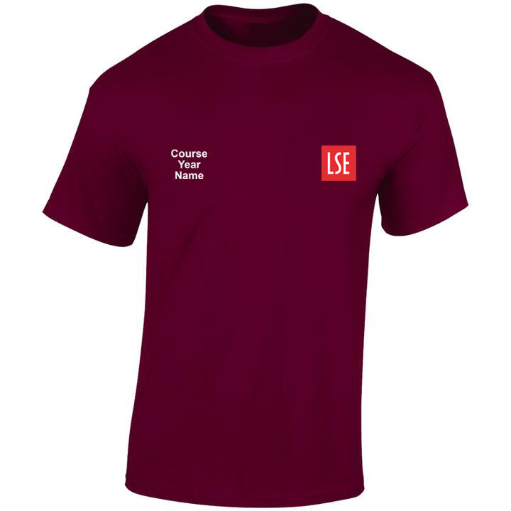 LSE embroidered T-shirts