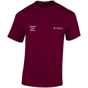 Cambridge embroidered T-shirts