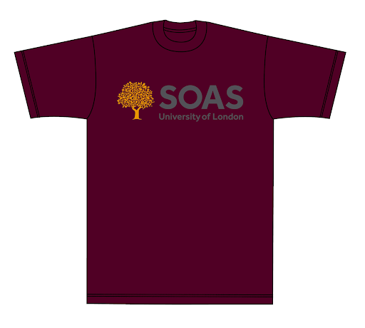 SOAS SU Burgundy T-shirt